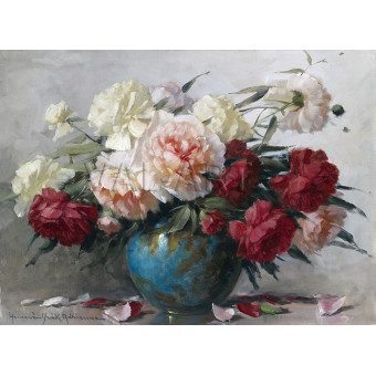 РЕПРОДУКЦИИ НА КАРТИНИ Божури във ваза (1938)